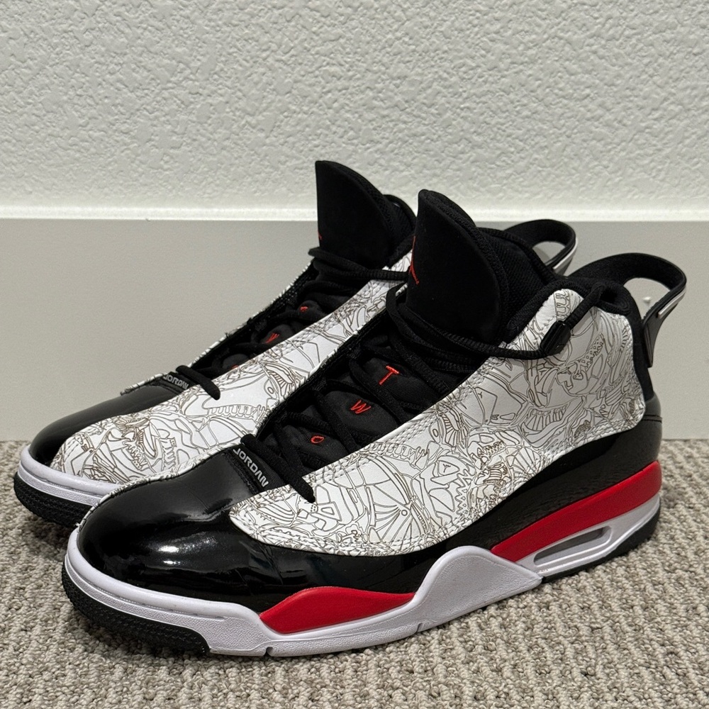 Nike Jordan Dub Zero Fire Red Size 11.5 Men’s